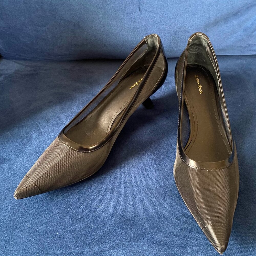 & Other Stories Mesh Kitten Heels - Picture 3 of 5